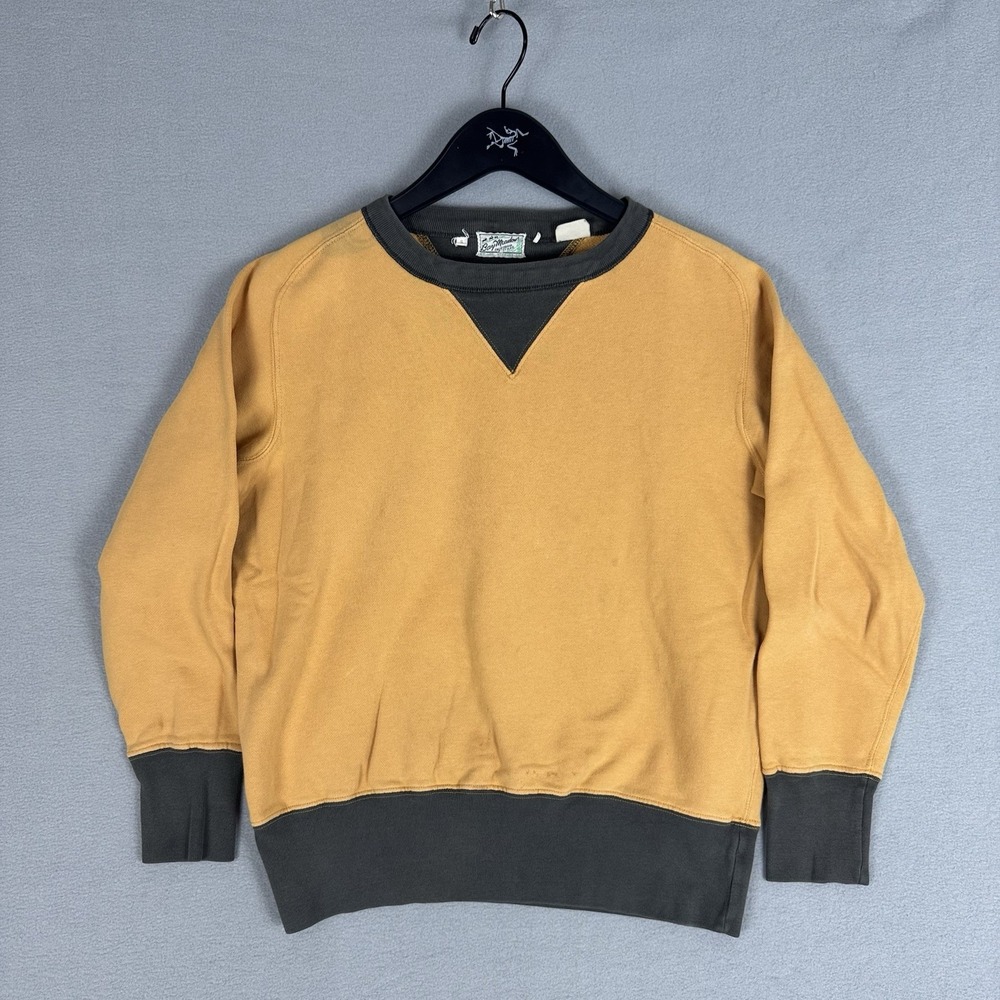 LVC Levi's Vintage Bay Meadows Cotton Sweatshirt Double V Size Small Ribbed